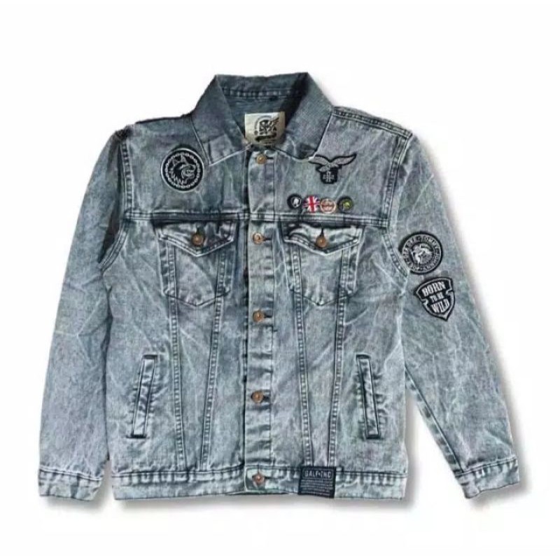 JAKET DENIM VINTAGE GREYSTONE