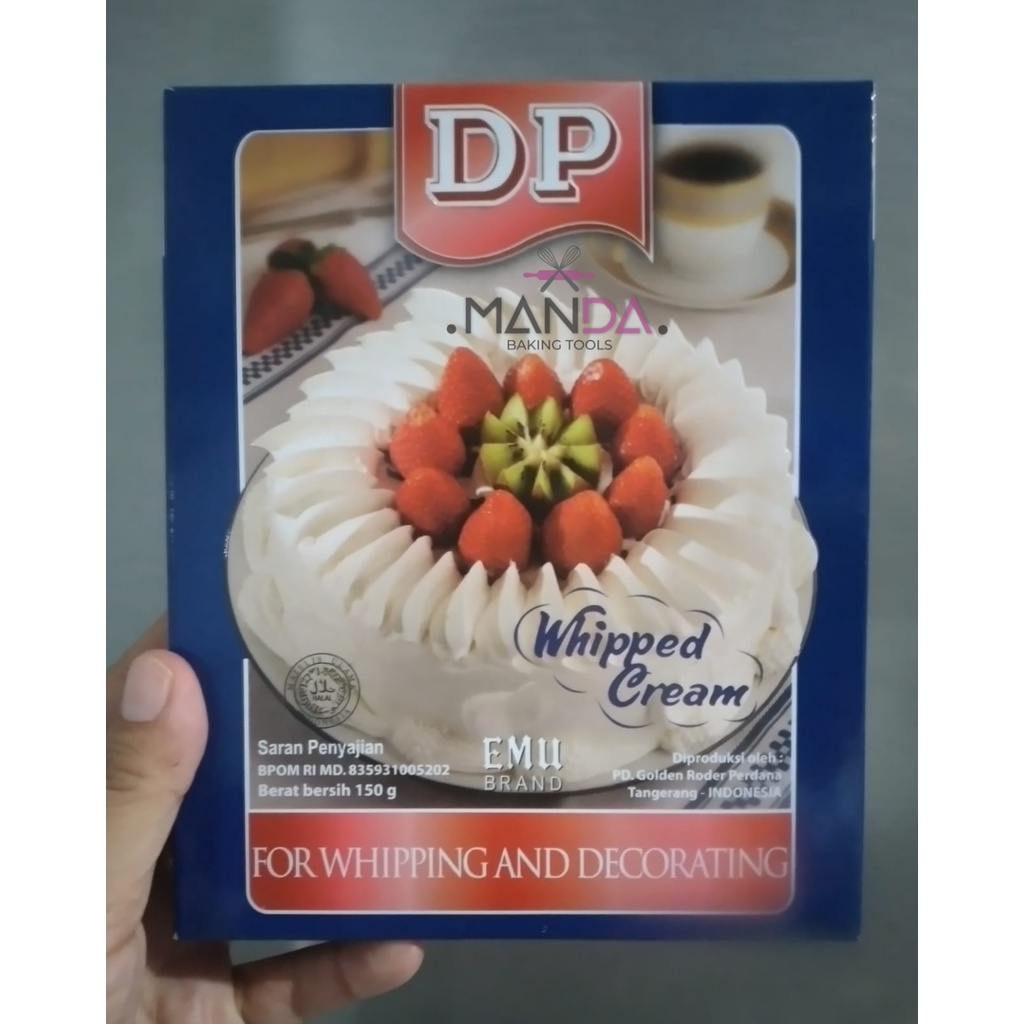 

DP Wippy Cream Whip cream Whipped cream Instant Bubuk Cream Topping
