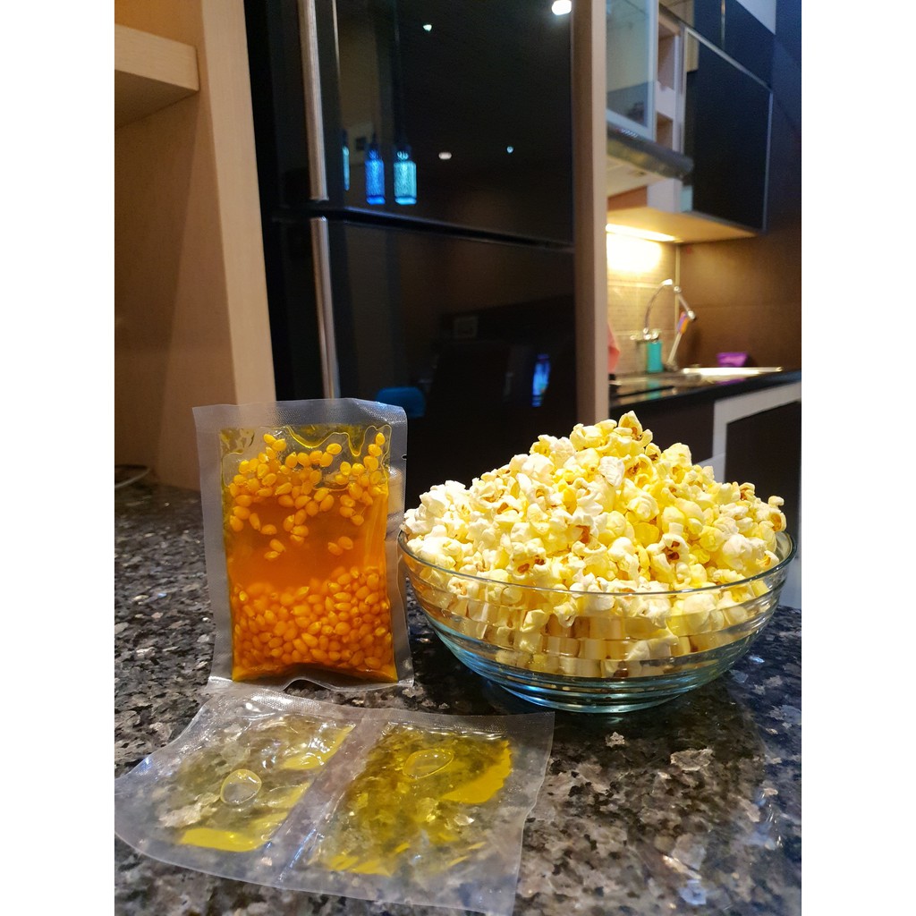 HOMY POPCORN  SALTY BUTTER RASA PERSIS XXI SATUAN NOT JOLLY TIME / GARRETT TERLARIS