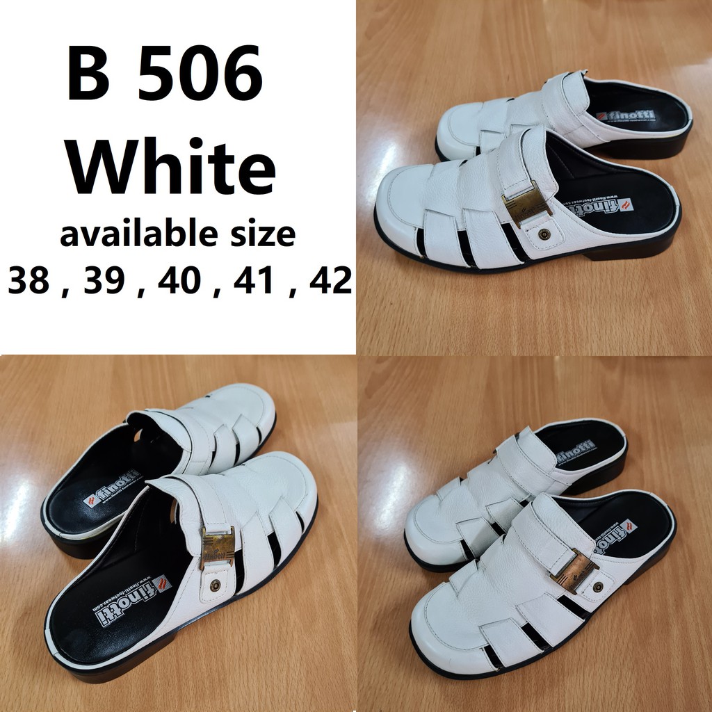 Sandal bustong KULIT ASLI Finotti B 508 , B 506 , B 504