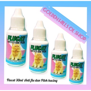 Image of Flucat 30 ml Obat flu dan pilek untuk kucing