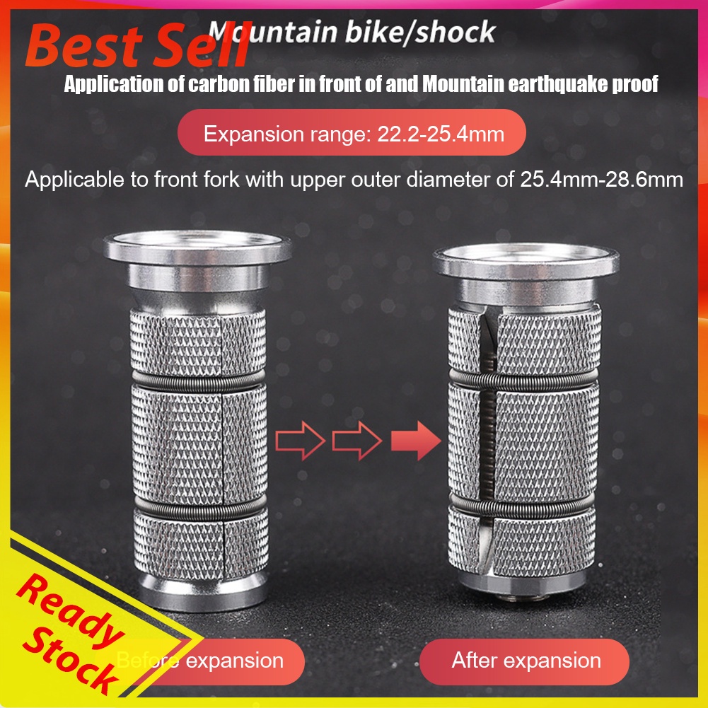 Mountain Road Bike Headset Expander Stem Top Cap Compression Plug Star Nut