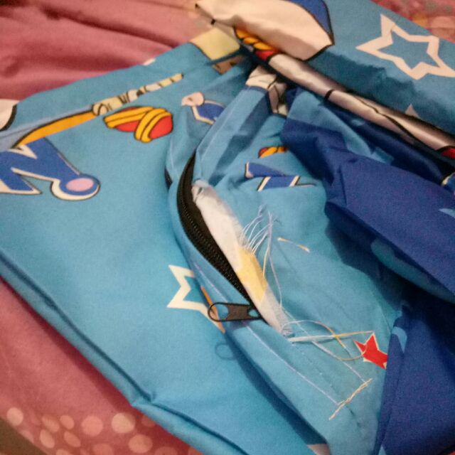 Sarung Kasur Busa Resleting Karakter Kartun Uk 90 X 200 X 15m