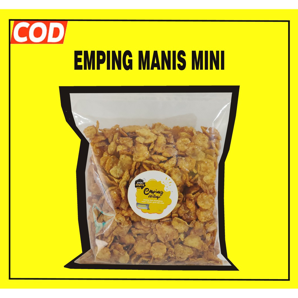 

EMPING MELINJO MANIS MINI / KECEPREK / CEPLIS 500GRAM