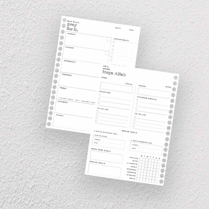 

[RESTOCK] WEEKLY PLANNER BY THE GANG OF FUR