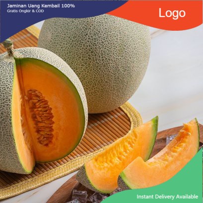 

Melon Japanese Orange HYDROPONIC /PCS