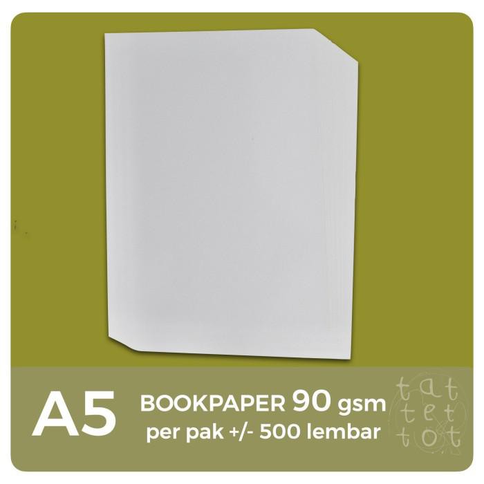 

Kertas / Kertas Bookpaper | 90 Gr | A5 | Imperial | Book Paper | Novel