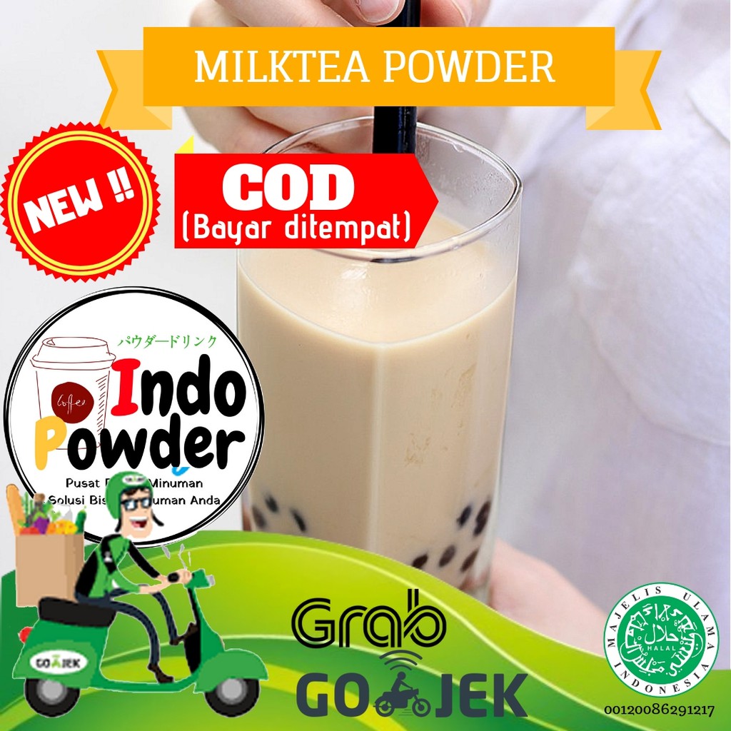 Bubuk Minuman Milk Tea 1Kg / Bubuk Milk Tea 1Kg / Milk Tea bubuk 1Kg / Milk Tea Powder 1Kg