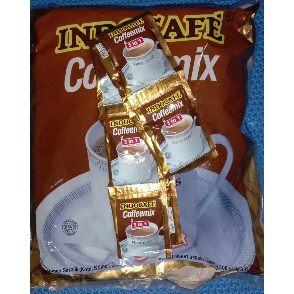 

Kopi Indocafe Coffeemix sachet 20gram (RENCENG)