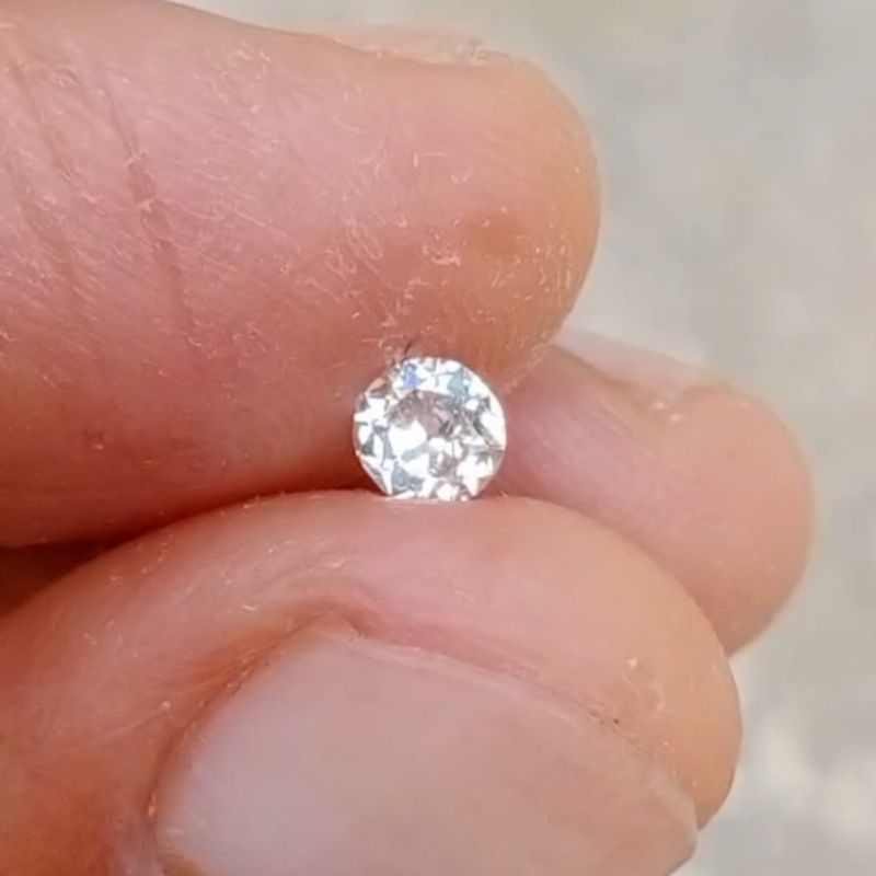 Natural diamond berlian Banjar kualitas bagus bukan berlian Eropa bukan sintetis / moissanite berat 