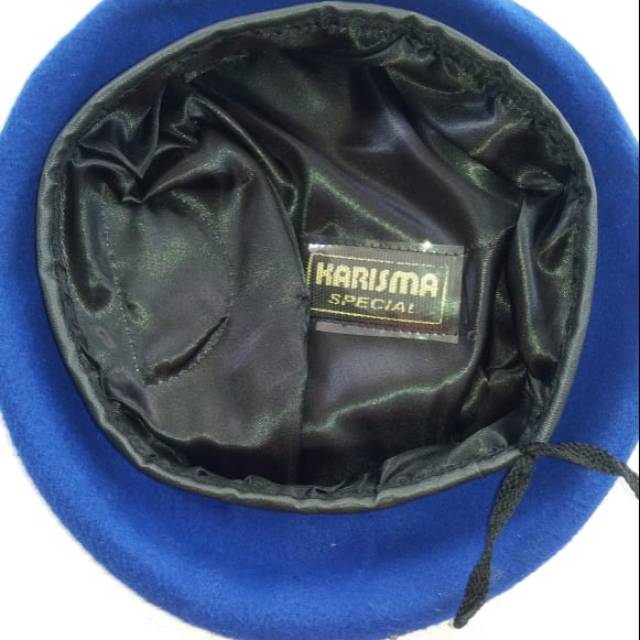Baret biru/ baret airud standar MILITER/ POLRI