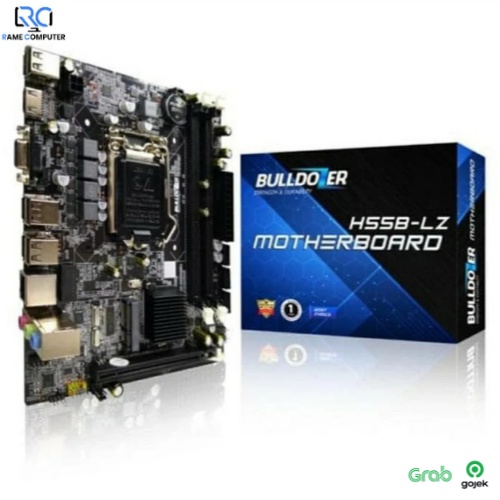 MOTHERBOARD BULLDOZER H55 SOCKET 1156 garansi 1 tahun