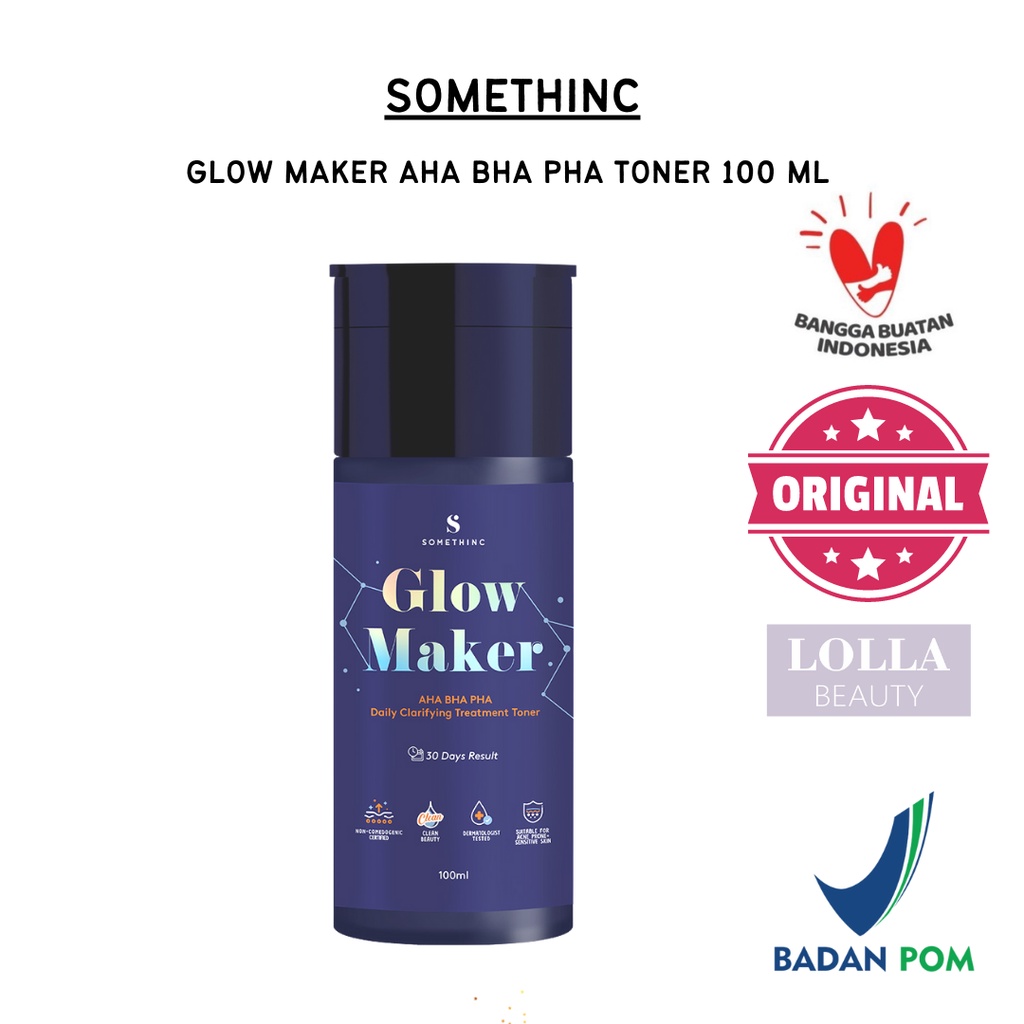 SOMETHINC - GLOW MAKER AHA BHA PHA Clarifying Treatment Toner 100 ml