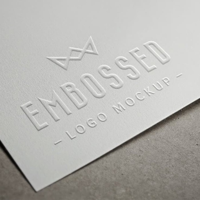 CETAK KARTU NAMA EMBOSS