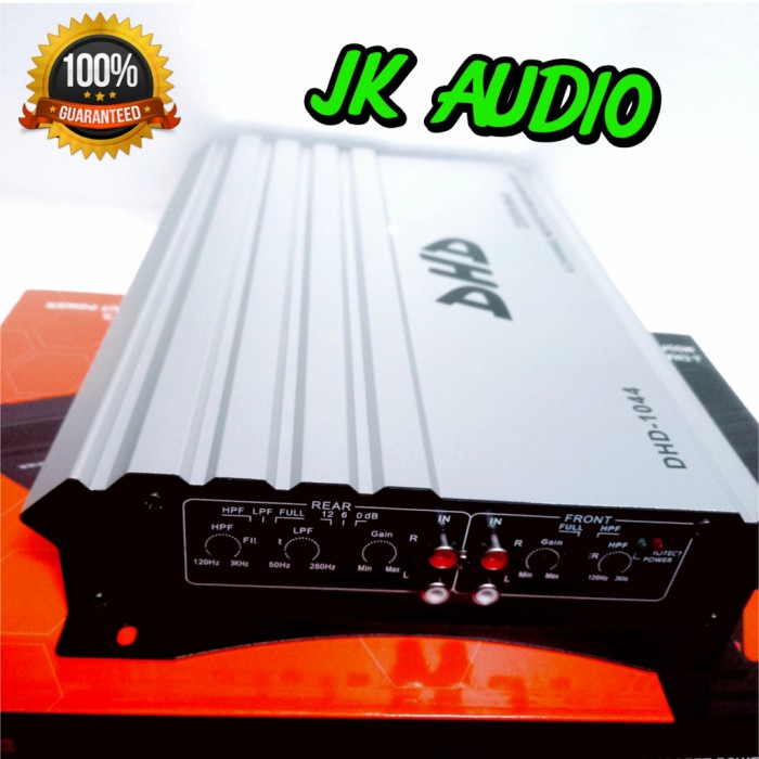 POWER AUDIO MOBIL 4 CHANNEL DHD POWER AMPLIFIER