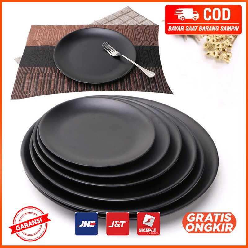 Piring Melamine Dish Plate Japanese Style 10 Inch - W7010