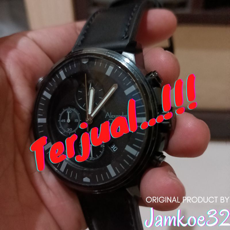 Jam Tangan Arloji Alexander Alexandre Christie Tipe 6418 MC Remaja Cowok Pria Analog Original Ori Mu
