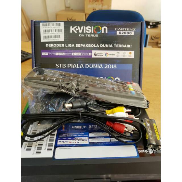 Receiver K-vision Kuband Piala Dunia All Channel