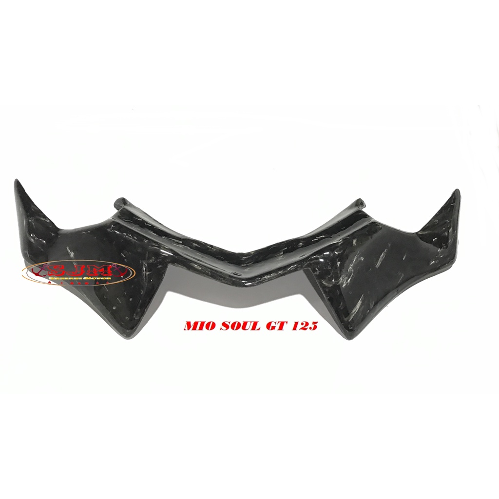 WINGLET CARBON KEVLAR FORGED NMAX NEW-NMAX OLD-LEXI-AEORX NEW-AEROX OLD-MIOM3-MIOJ-MIOGT 115-MIO SOUL GT 125 WINGLET CARBON FORGED BAHAN FIBER TEBAL ALL YAMAHA MATIC