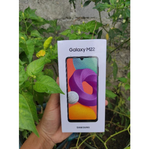 SAMSUNG GALAXY M22 6/128 GARANSI RESMI