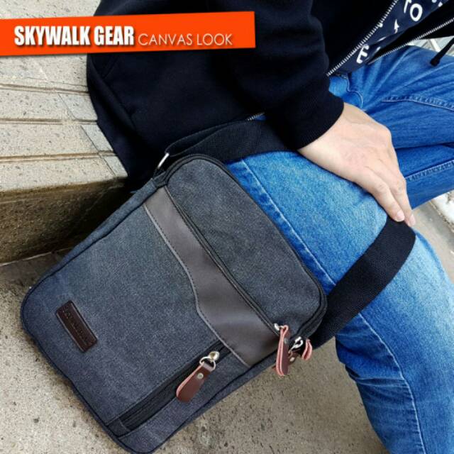 Skywalkgear Boas Tas Selempang Kanvas - 1126