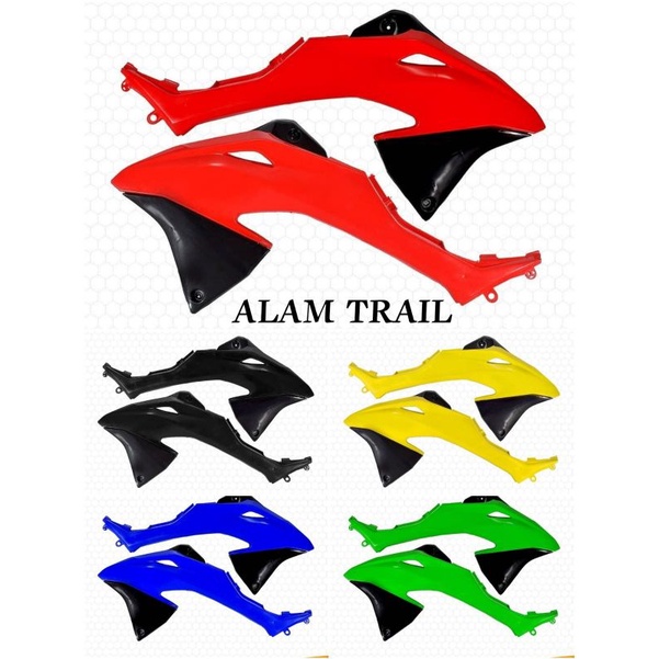 COVER TANGKI KLX 150 BF BIGFOOT SAYAP DEPAN KLX 150 BF DTRACKER OLD PLUG AND PLAY KLX 150 CC COVER B