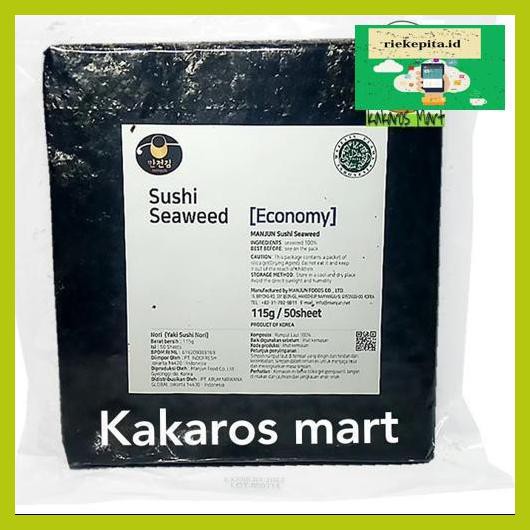 

5Yer67R- Manjun Yaki Sushi Nori Economy Grade 50'S T7Rty67-
