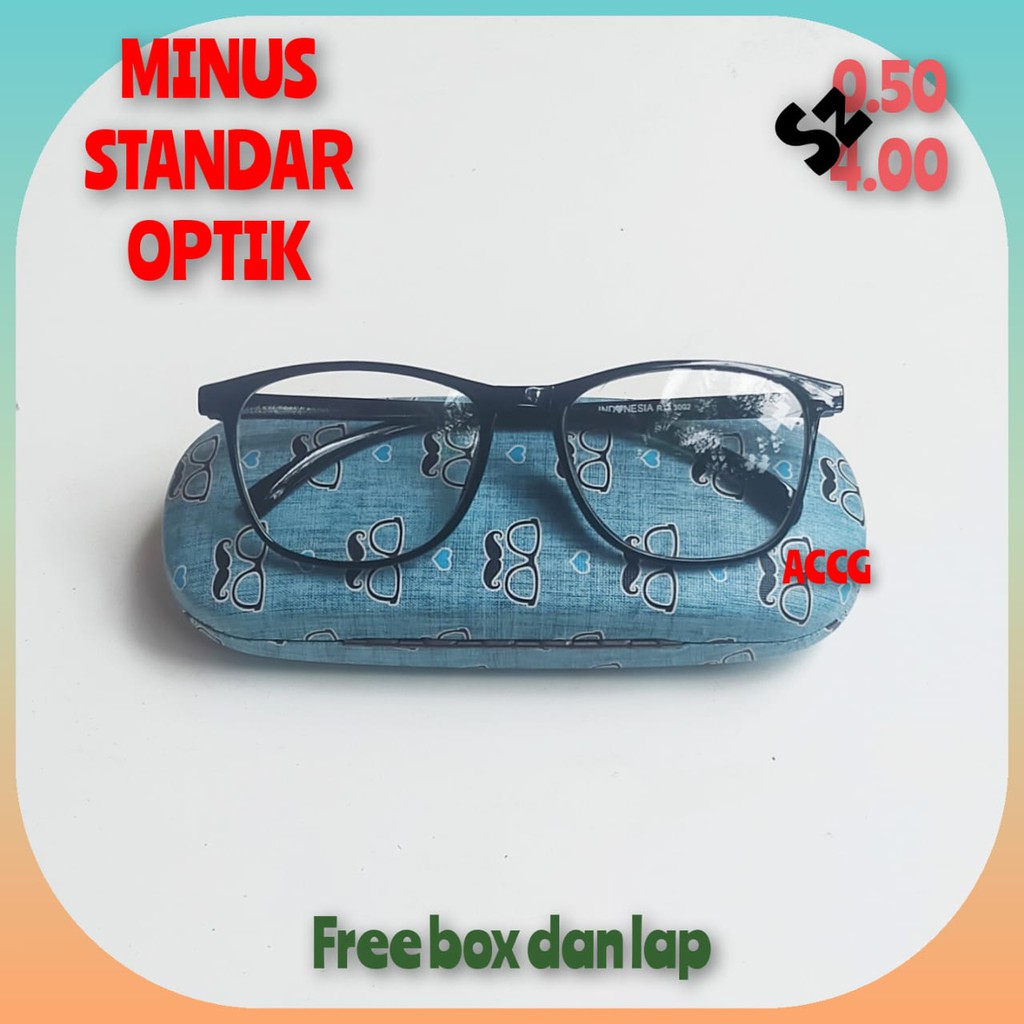 ACCG KACAMATA MINUS JARAK JAUH MODEL RETRO VINTAGE UNISEX SUNGLASSES UKURAN 0.50-4.00