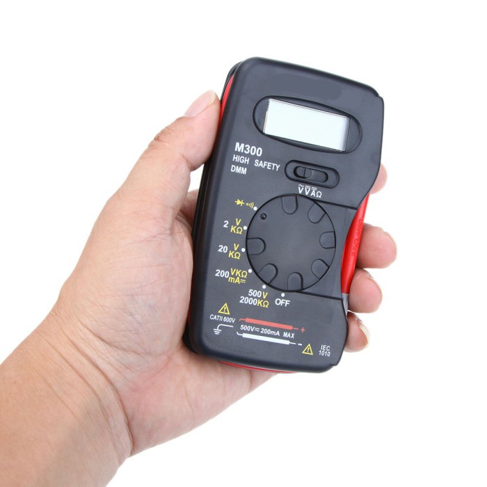 Pocket-Size Digital Multimeter - M300 - Black