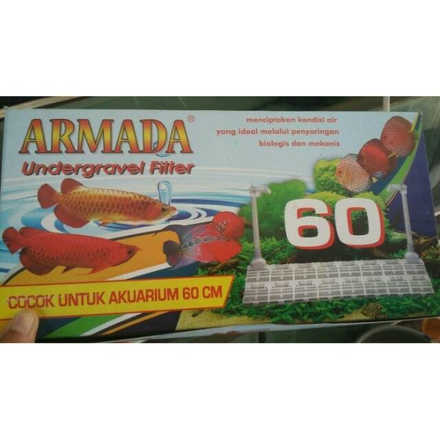 UNDERGRAVEL FILTER AQUARIUM 60cm