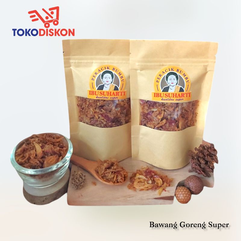 

Bawang Goreng Super Asli Brebes - Ibu Suharti / Premium