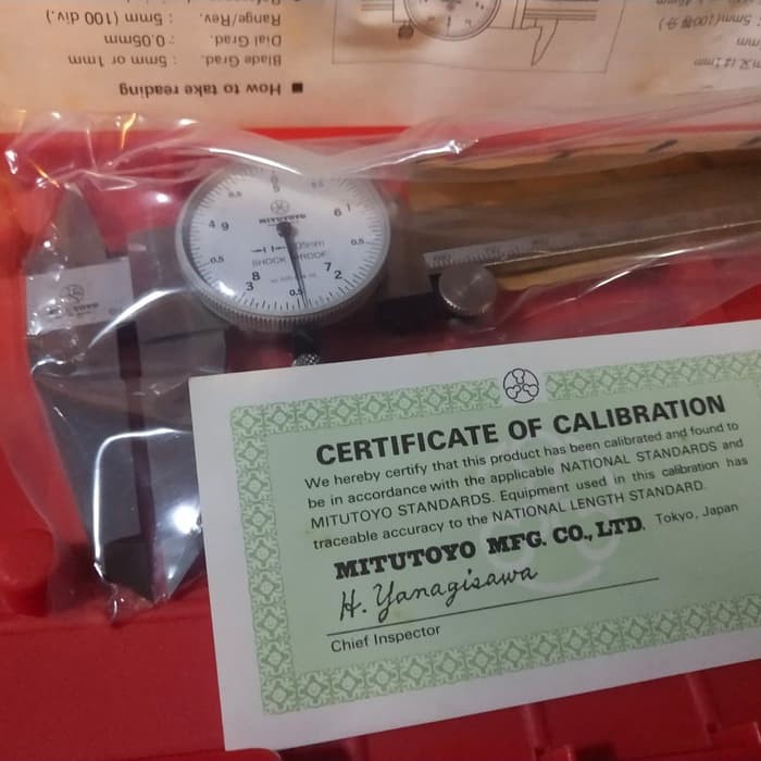 DMST | Dial Calipers 8" Mitutoyo D20 / Jangka Sorong / Sigmat Mitutoyo 200 mm