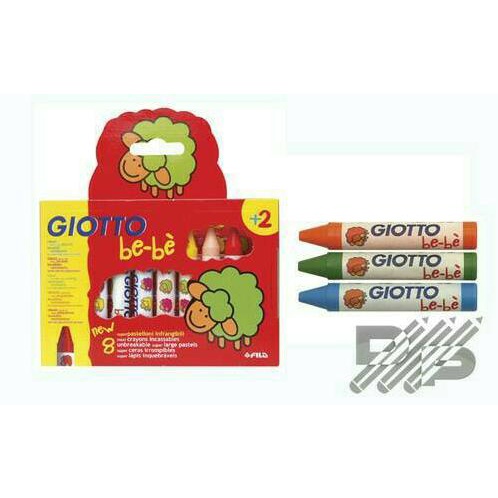 

SUPER LARGE CRAYON GIOTTO BE-BE 40 COLOURS