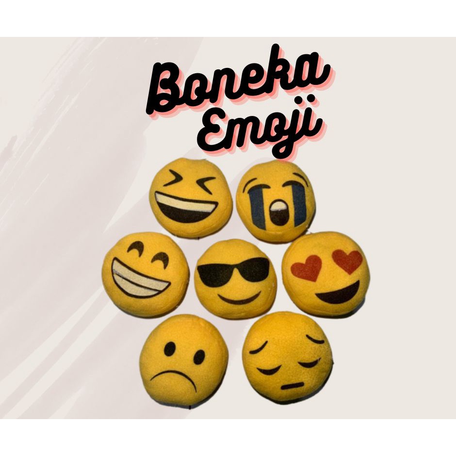 Boneka Bantal Mini / Emoji Mini / BT 21 Mini