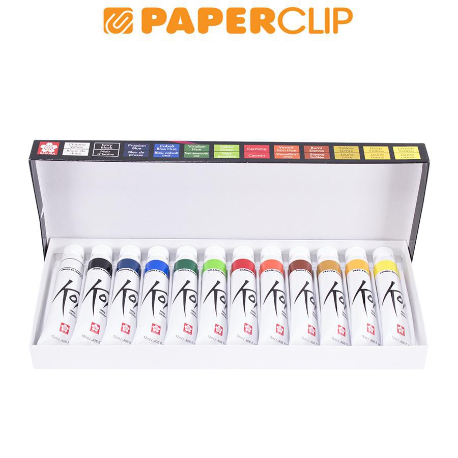 

WATERCOLOR SAKURA KOI 12 COLOURS XNM12L