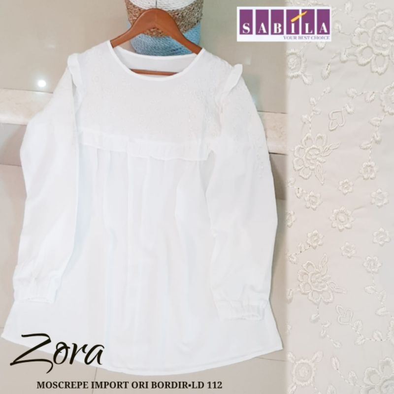Zora top,tunik white