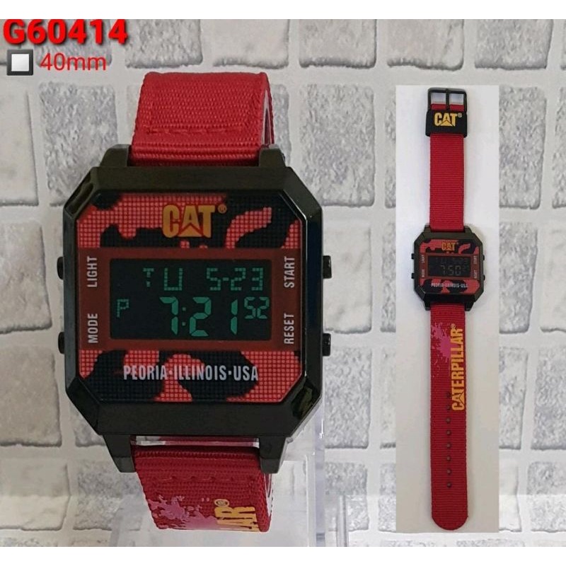 Jam Tangan Digital CAT Fashion Pria Jam Tangan Terlaris Netizen Jam Tangan Keren