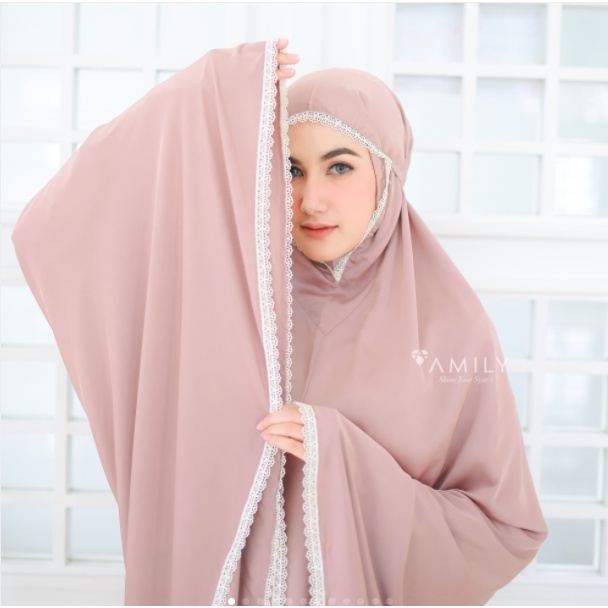 Jual Adha Pray Set Amily Hijab (mukena) | Shopee Indonesia