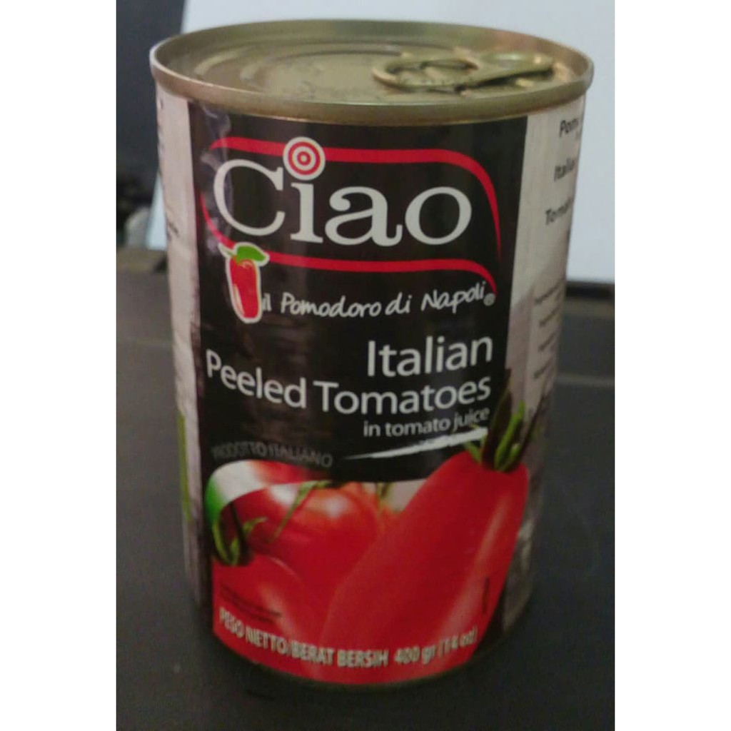 

CIAO PEELED TOMATO 400gr