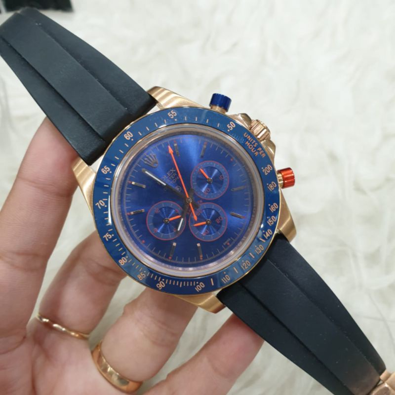 ROLEX DAYTONA KARET | DAYTONA RUBBER AUTOMATIC ROSEGOLD
