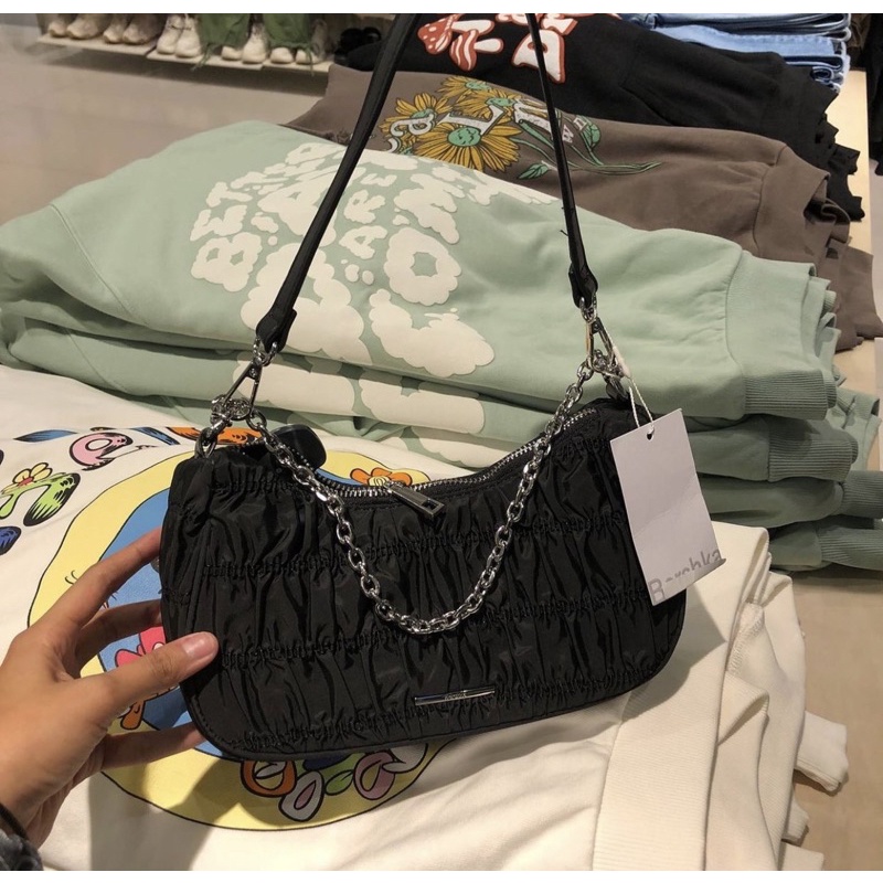 jastip bershka baguette bag rantai