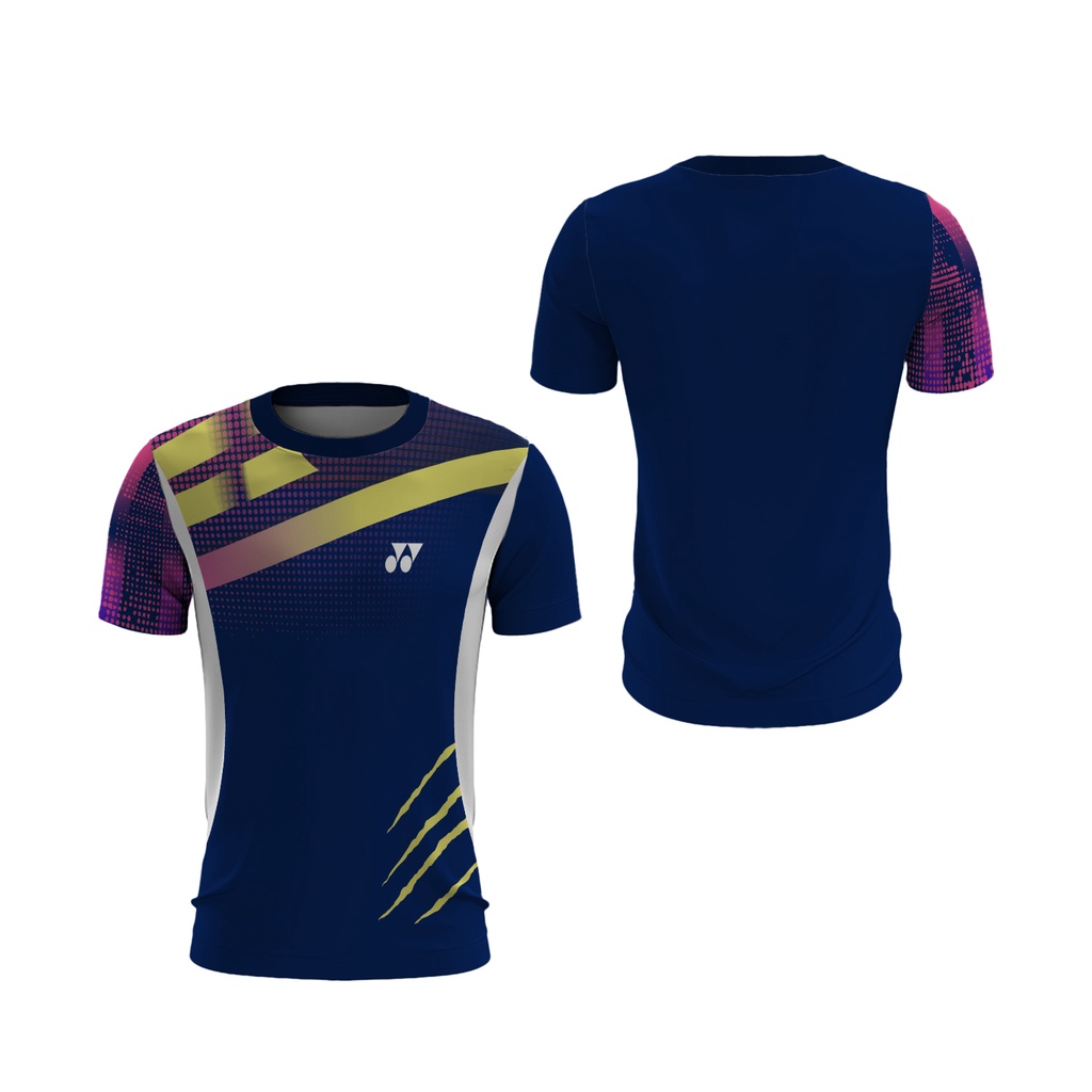 [Riashop] Jersey Badminton Pria | Kaos Pria Jersey Bulutangkis | Jersey Badminton - ART 7