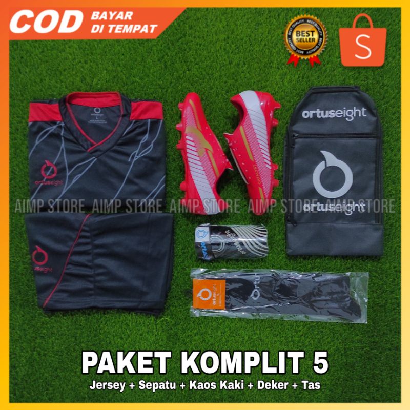 [Real Pic] Paket Bola Komplit | Paket Komplit Bola | Paket Sepatu Bola-Gambar 6