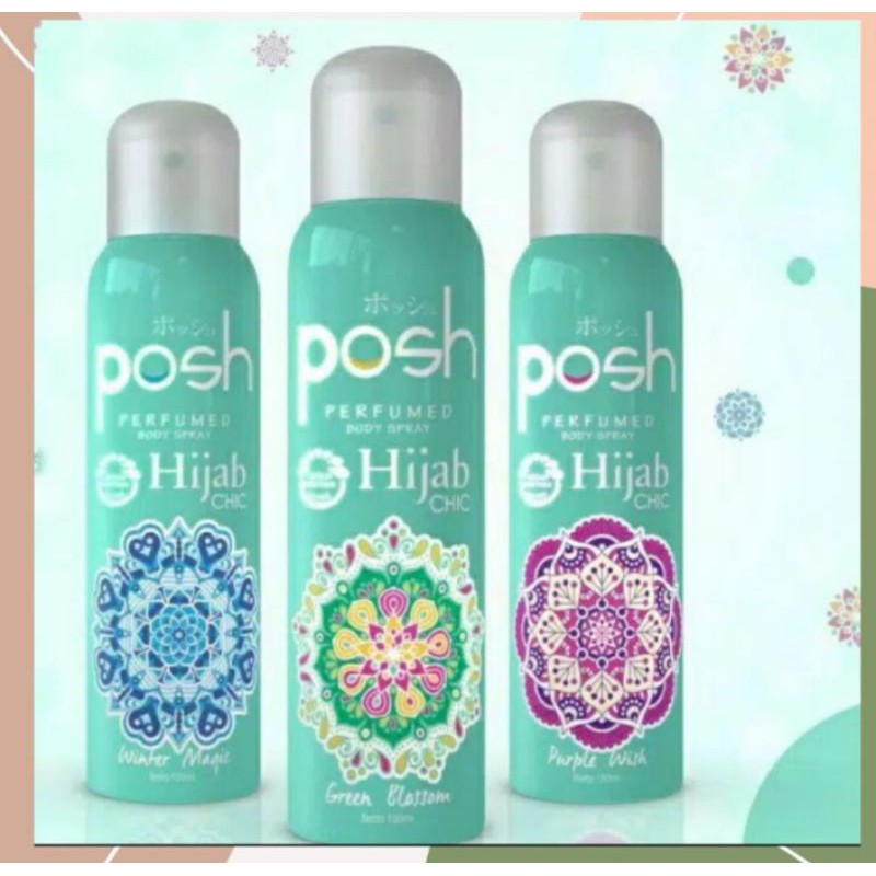 Posh GIRL dan HIJAB Body Spray 150ml