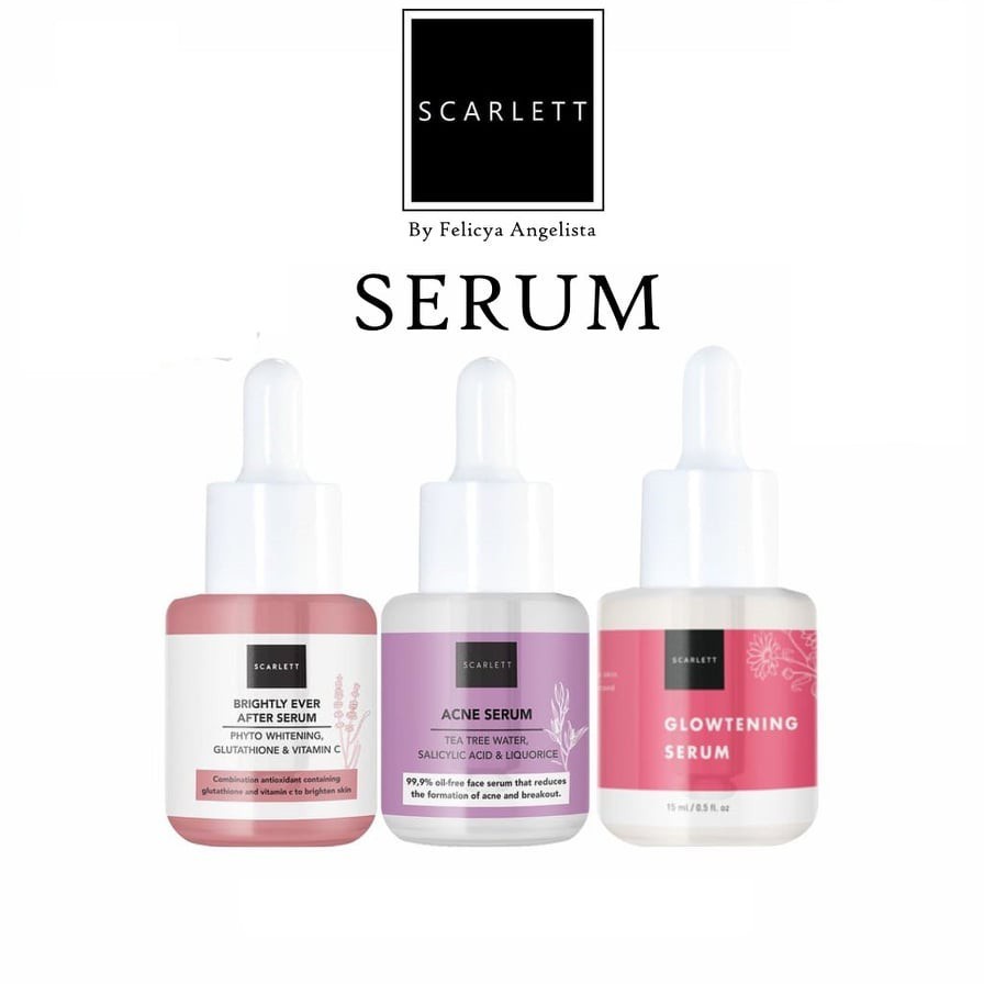 IKILOSHOP SCARLETT WHITENING Face Serum Acne Ever After