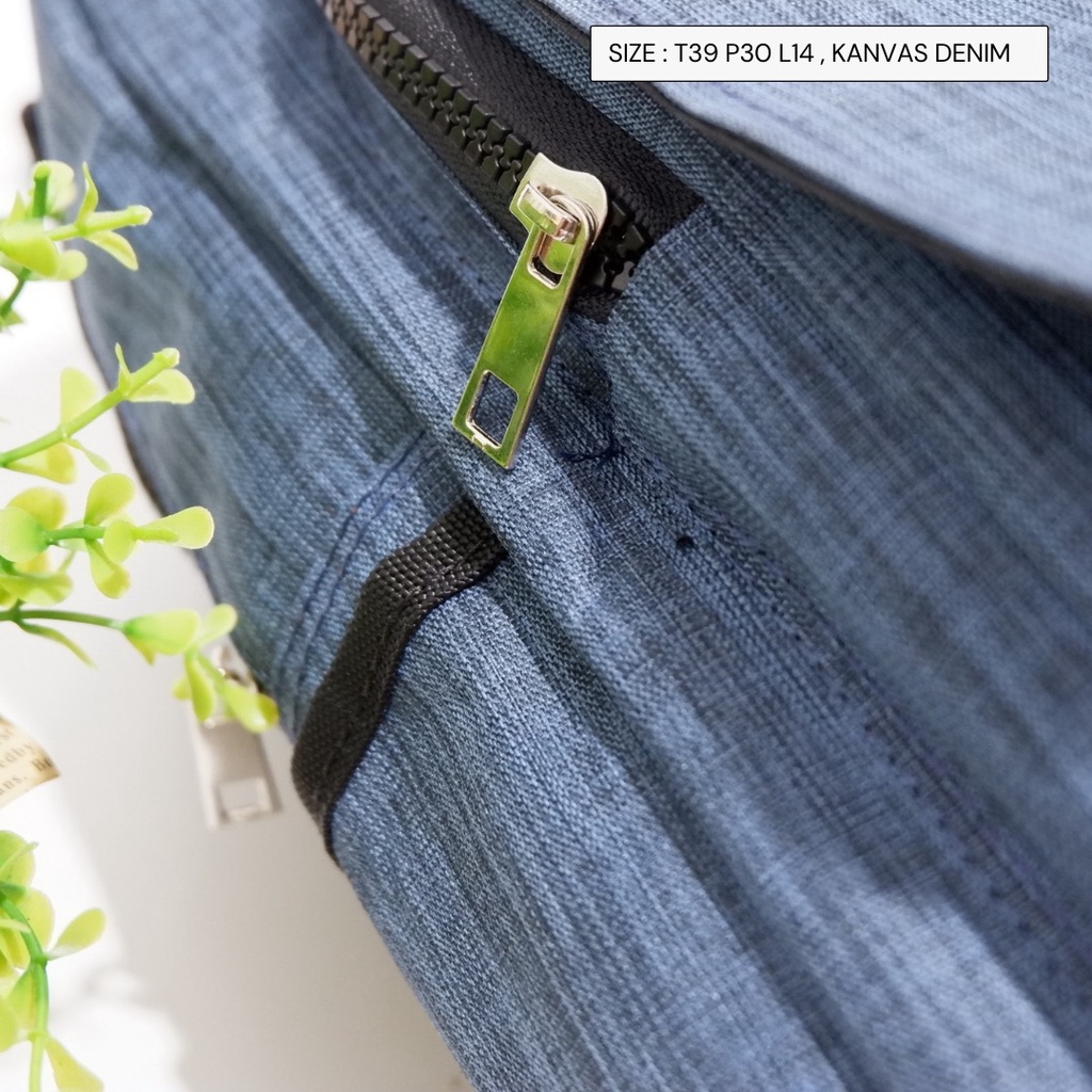 Ransel Tas Punggung Pria Cowok Multifungsi Sekolah Kuliah Travel Bepergian Besar Kuat Murah Resleting Banyak