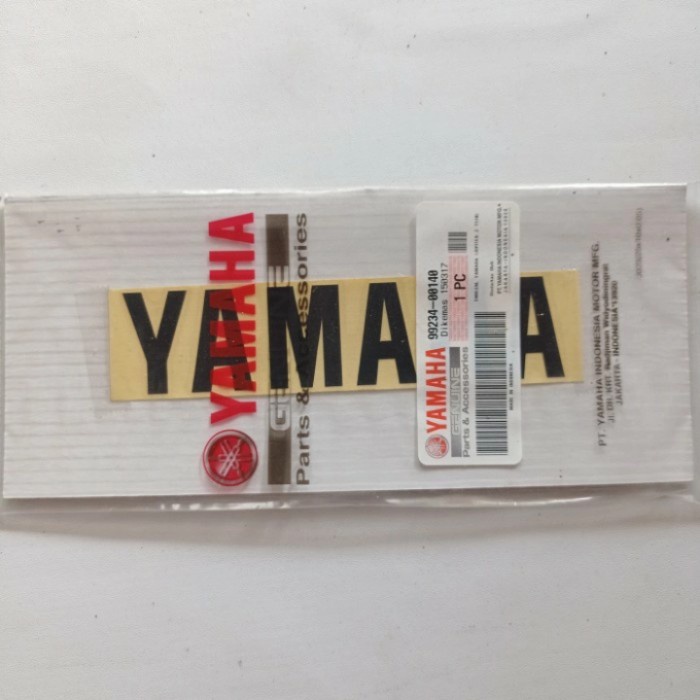 Stiker Striping Emblem Sayap Jupiter Z hitam original YAMAHA