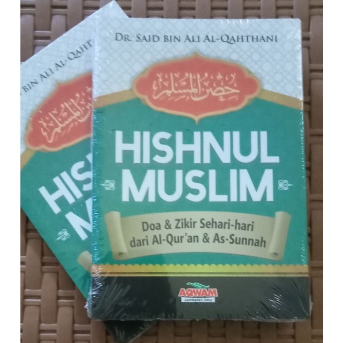 Jual [buku Saku Ori Promo] Hisnul Muslim Doa Zikir Harian Shopee