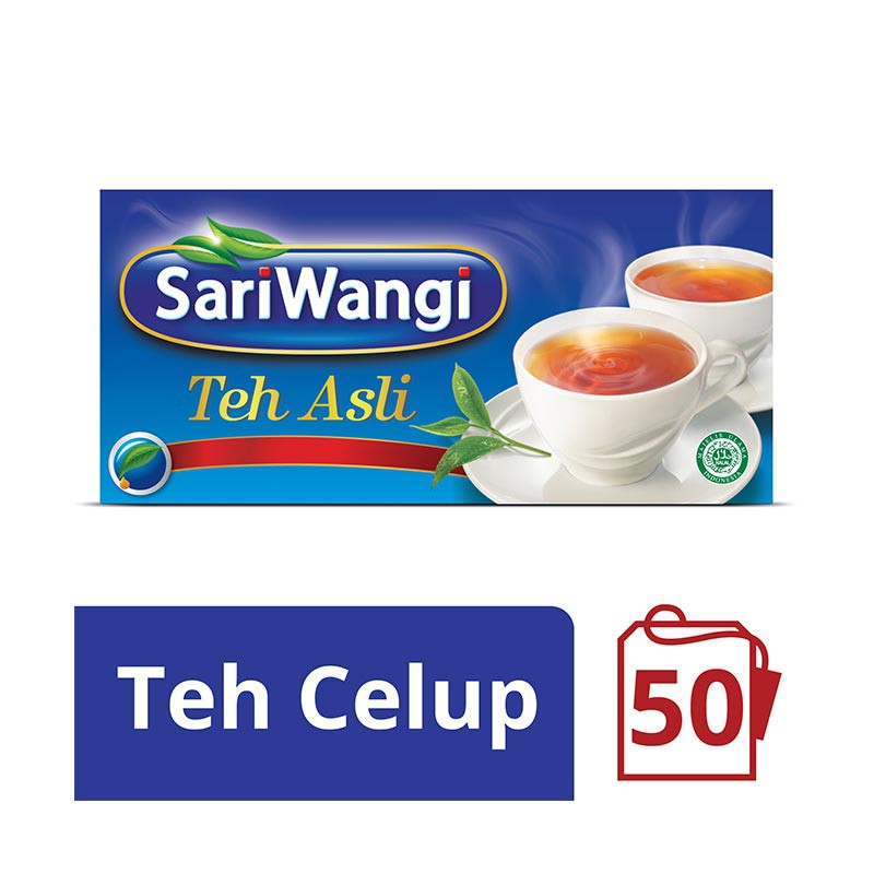 

Teh Sariwangi Kotak Celup Isi 50 pcs Enak dan Wangi