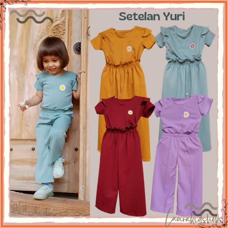 Setelan Anak Set Yuri 1-5 Tahun Laurakidshop